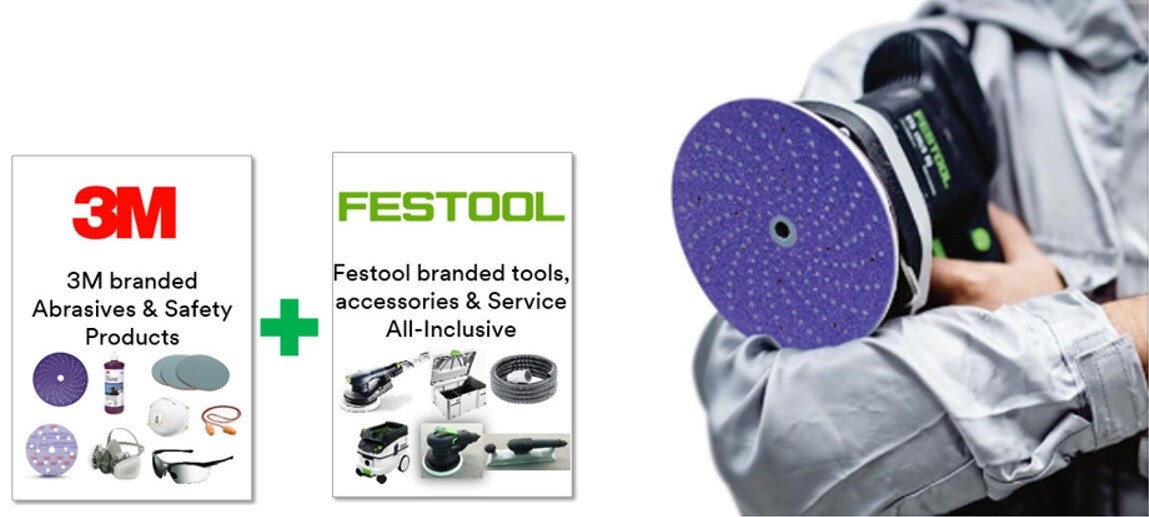 Samenwerking Festool en 3M van start
