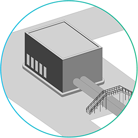 Pictogram van stapsgewijs innameproces Pictogram van stapsgewijs innameproces