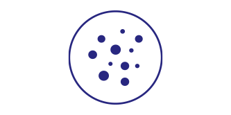 close-up van deeltjes in de lucht
