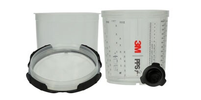 3M™ PPS™ serie 2.0 Kits van Deksel en Binnenbeker
