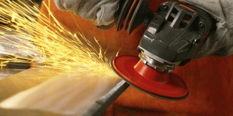 Metaal afschuinen met de Cubitron 3 Schuurschijf
