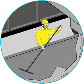 illustratie van eerste zuivering illustratie van eerste zuivering